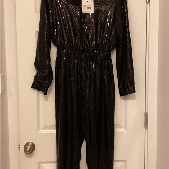 Missguided sequin shirt jumpsuit - Picture 5 of 6